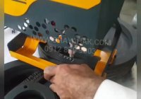 دستگاه حکاکی پرتابل دسته تفنگی / حکاکی پولی و چرخ دنده صنعتی