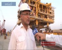 بارگیری سکوی 20 پارس جنوبی