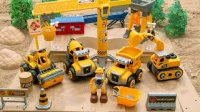 ماشین بازی کودکانه : ماشین های سنگین ساخت و ساز : پیدا کردن قطعات گمشده