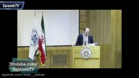 دانشجو خطاب به اژه ای: فیلم برادر لاریجانی را همه دیده اند ومی خواهند بدانند صادق خاطی است یا فاضل!