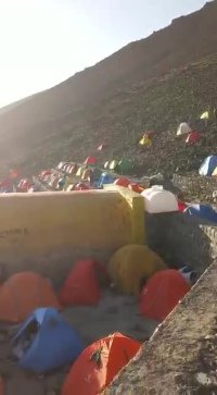 کوهنوردها کرونا نمی گیرند!