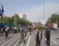 لحظاتی پس از حمله تروریستی اهواز