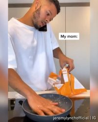 کلیپهای خنده دار اینستا : تفاوت آشپزی من و مامانم