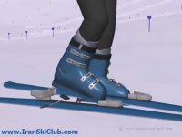 نحوه صحیح پوشیدن چوب اسکی