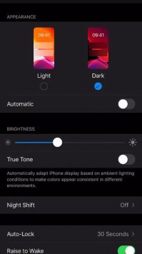 آموزش فعال کردن dark mode در گوشی آیفون