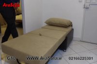 مبل تختخوابشو ( تختخواب شو ) یک نفره آرا سوفا ( مبل آرا ) مدل G10