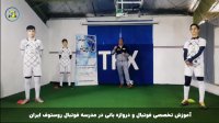 آموزش ضربه ی سر در فوتبال - شهریار داداش پور در مدرسه فوتبال روستوف ایران