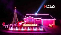 چراغانی کریسمس به سبک جنگ ستارگان