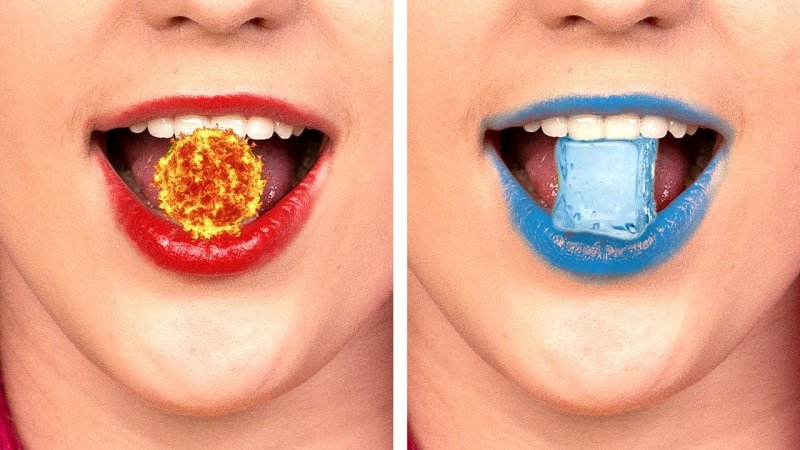 چالش خنده دار بین دو دختر آتش و یخ - کرفتی پاندا