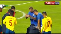 بازیکن اکوادور ناجی رفع مصدومیت شدید بازیکن برزیل