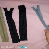 معرفی انواع زیپ قسمت اول | زیپ مخفی چیست | آموزش خیاطی | آموزش دوخت
