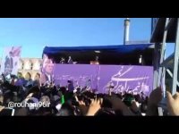 روحانی : زندگی و آبروی روحانی فدای شما جوانان
