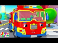 کارتون آتش نشانی : رانندگی کوچولوها با ماشین آتش نشانی