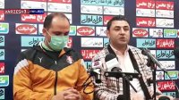 کنفرانس خبری فاضلی پس از بازی با فولاد خوزستان