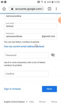 ساخت جی میل در کروم