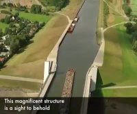 پل زیبای ماگدبورگ در آلمان