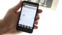 Opera web browser on HTC HD2