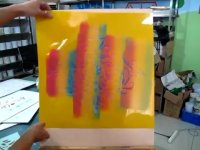 آموزش رنگ آمیزی با شابلون