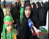 مراسم شیرخوارگان حسینی در مهاباد