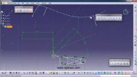 آموزش کتیا Catia - دستور projection point در محیط اسکچ sketcher