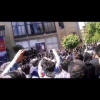 صحبت های تلخ پدر بهنام صفوی در مراسم تشییع پسرش