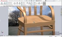 آموزش نرم افزار سالیدورک فیلم طراحی مدل صندلی