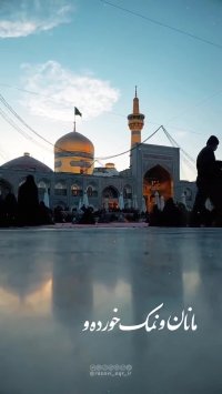 دلبسته گلدسته این صحن و سرایم | کلیپ ولادت امام رضا | میلاد امام رضا