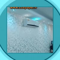 کاغذ دیواری پیچک آینه ای شرکت آریانا لاکچری Mirorr Wallpaper