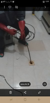 لوله بازکنی مسیرخروجی آشپزخانه با ژنراتور09155144779علی درویش