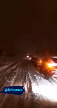 برف و کولاک شدید استان گیلان