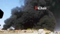 آتش سوزی مخزن مواد نفتی در بندرعباس