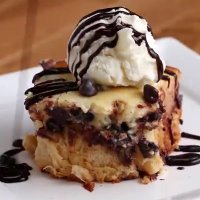 کیک شکلاتی پنیری 