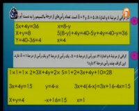 کلاس درس ریاضیات گسسته پایه دوازدهم - شنبه 16 فروردین