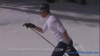 تکنیک گام مورب در اسکی نوردیک کلاسیک