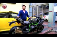 موتورسیکلت لاکچری کاوازاکی به خیابان های تهران آمد/یک سوپر اسپرت ژاپنی متفاوت - اختصاصی تی وی پلاس