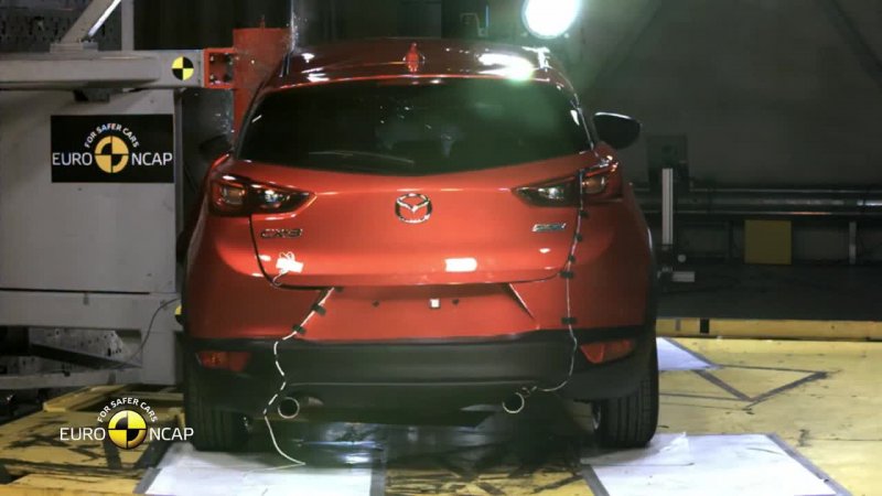 تست ایمنی  Mazda CX 3 2015