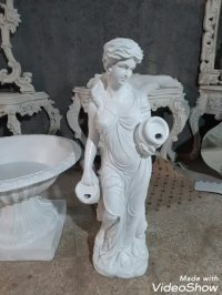 ابنما فرشته کوزه بدست فایبرگلاس | مجسمه فایبرگلاس 09192596870