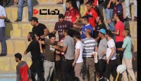 درگیری هواداران سرخابی در دربی امیدها